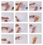 Self-adhesive booklet and book cover, A5, COOL BY VICTORIA, clear